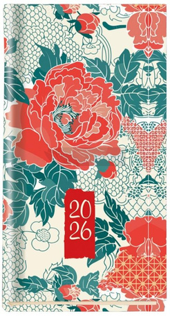 Terminarz 2026 Koliber kwiaty