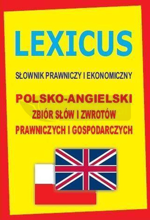 LEXICUS Słownik prawniczy i ekonomiczny pol-ang TW