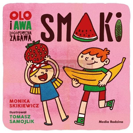 Olo i Awa. Logopedyczna zabawa. Smaki