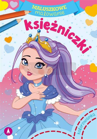Maluszkowe malowanie. Księżniczki