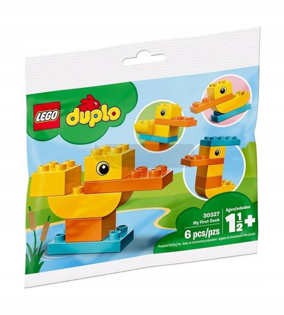 LEGO DUPLO 30327 MOJA PIERWSZA KACZUSZKA zestaw klocków dla dzieci +18 m-cy