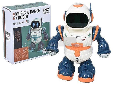 Robot na baterie tańczący światło muzyka