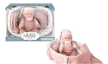 Lalka bobas z nosidełkiem