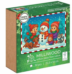 Puzzle 30 Wesoły Bałwanek ALEX