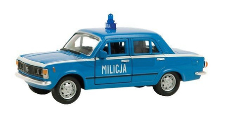 Auto Welly Fiat 125P  Milicja 