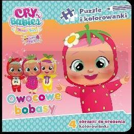 Cry babies. Puzzle i kolorowanki. Owocowe bobasy