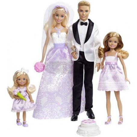 Lalka Barbie zestaw ślubny Młoda Para