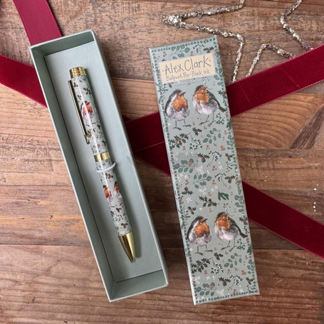 Długopis Ptaszki rudziki Święta BN