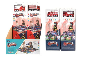 Straż pożarna z matą mix