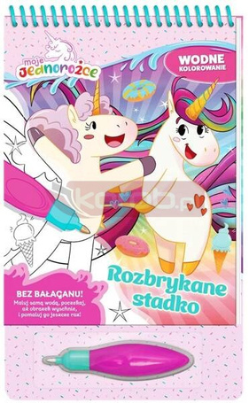 Moje Jednorożce. Wodne kolorowanie cz. 2