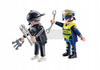 PLAYMOBIL Duopack 71804 Policjant i złodziej, dzieci +4 lata