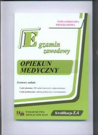 Egzamin zawodowy. Opiekun medyczny kw. MED.14