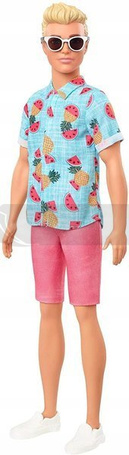 Lalka Barbie Fashionistas Ken Stylowy GYB04