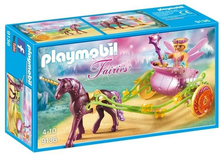 Playmobil 9136 Wróżka kwiatów z karocą jednorożca