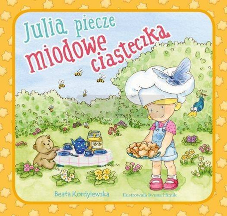 Julia piecze miodowe ciasteczka
