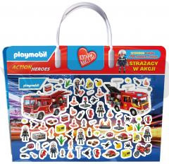 Playmobil Action Heroes. Kocham naklejać