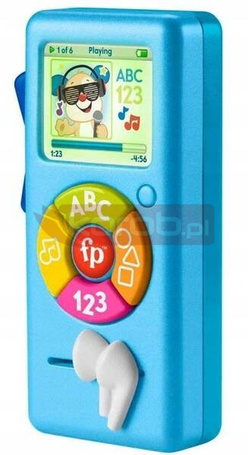FISHER PRICE ODTWARZACZ MUZYCZNY interaktywna zabawka dla niemowląt HCR30