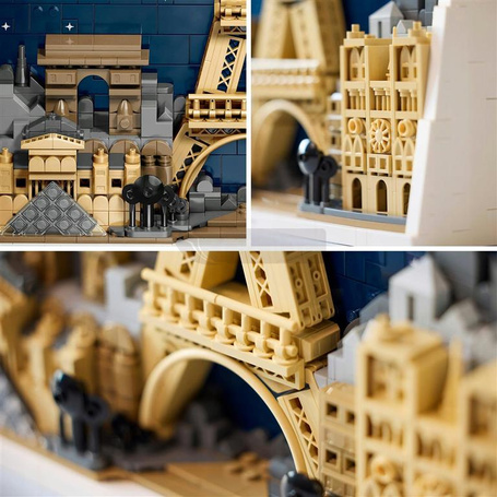 LEGO ARCHITECTURE 21064 Paryż miasto miłości, zestaw klocków +18 lat