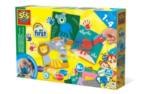 My first Malowanie palcami Zwierzęta