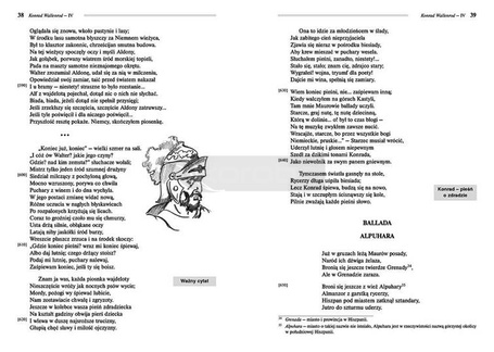Konrad Wallenrod z oprac. okleina