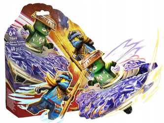 KLOCKI LEGO NINJAGO 71849 Nya kontra zmutowany potwór na spinnerze