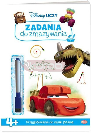 Disney Uczy. Zadania do zmazywania. Auta w trasie