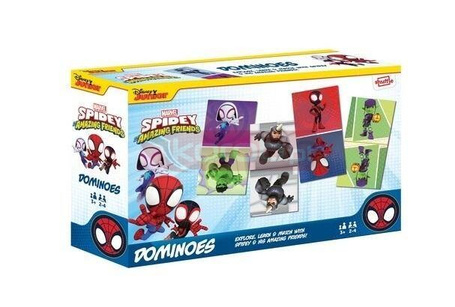 Shuffle Dominoes Spidey CARTAMUNDI