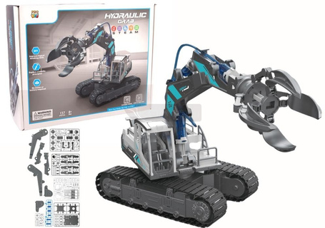 Pojazd hydrauliczny z chwytakiem cuda mechaniki