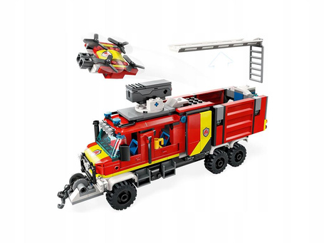 LEGO CITY 60374 TERENOWY POJAZD STRAŻY POŻARNEJ zestaw klocków dla dzieci