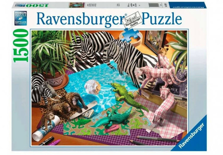 Puzzle 2D 1500 elementów Przygoda z origami