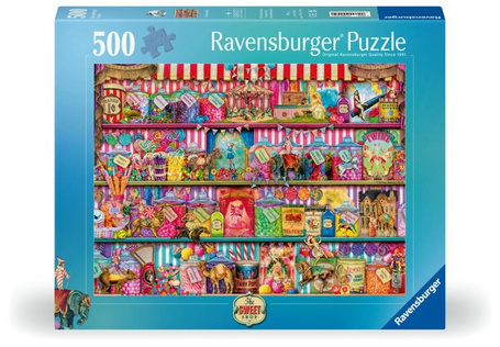 Puzzle 2D: Sklep z łakociami 500el