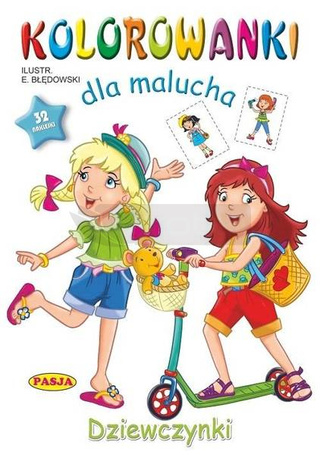 Kolorowanki dla malucha - Dziewczynki