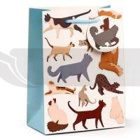 Torba na prezent Feline Fine Cats M