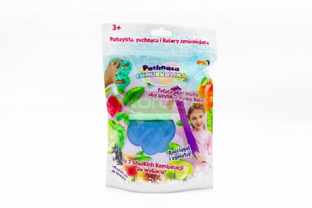 Masa plastyczna Pachnąca Chmurkolina 1 pack, seria 4, Mix kolorów (2x30g) zielony+niebieski (mięta)