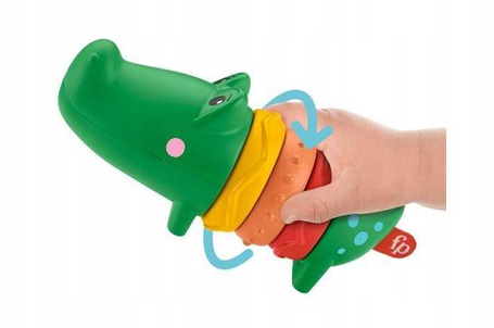 Fisher Price Klikający krokodyl GWL67