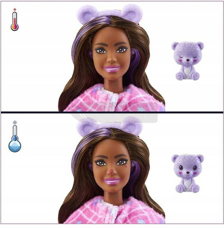 Lalka Barbie Cutie Reveal Miś HJL57