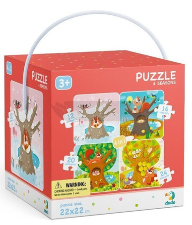 Puzzle 4w1 Pory roku