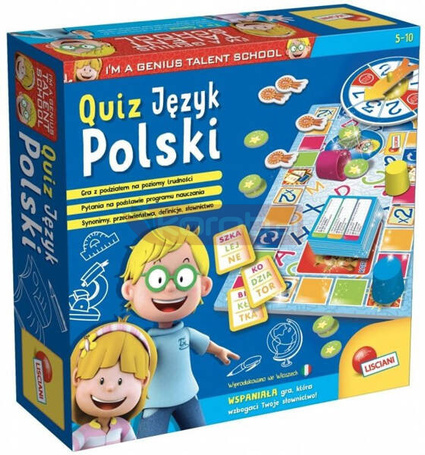 Mały Geniusz, Quiz - Jezyk Polski