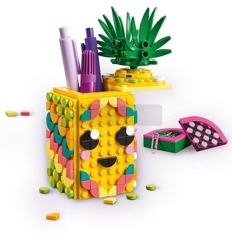 LEGO Dots 41906 Pojemnik na długopisy w kształcie ananasa