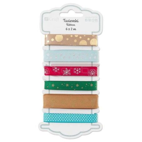 Tasiemki Lovable Christmas 6x2m