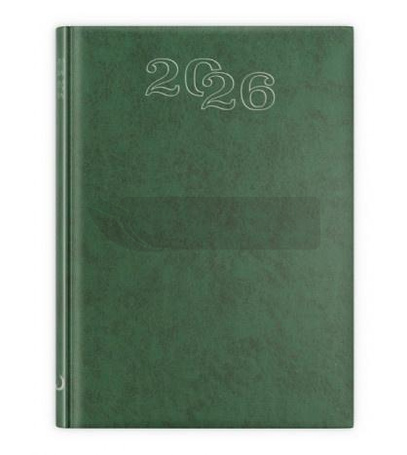 Terminarz 2026 B6 standard zielony