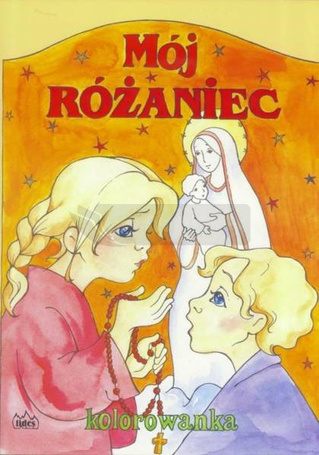 Mój różaniec kolorowanka