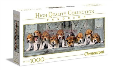 1000 elementów Panorama High Quality Beagles