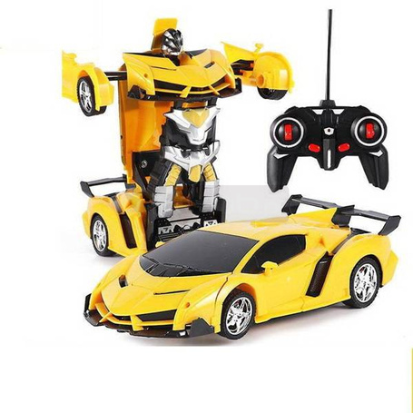 Auto Robot Transformers 2w1 Pilot R/C żółty