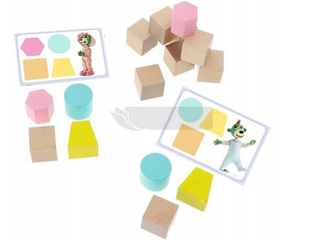 Zabawka drewniana - O!Klocki. Pasowanki TREFL