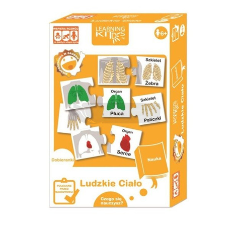 Układanka edukacyjna - Ludzkie ciało