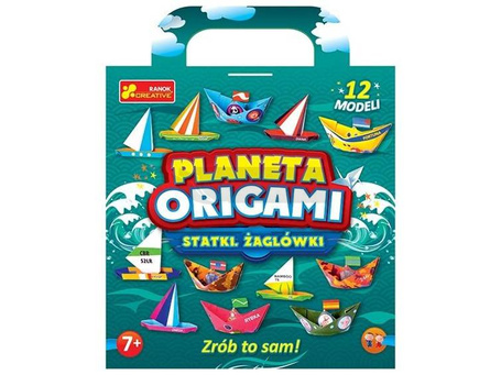 Planeta origami. Statki. żaglówki