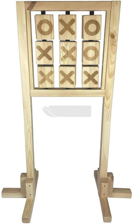 Kółko i krzyżyk drewniane