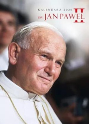 Kalendarz 2026 ścienny wieloplanszowy Święty JP II