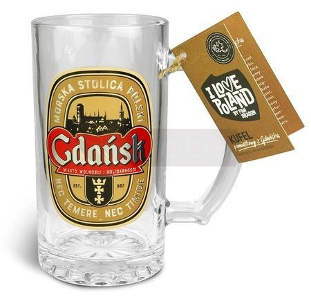 Kufel I love Poland Gdańsk 500ml